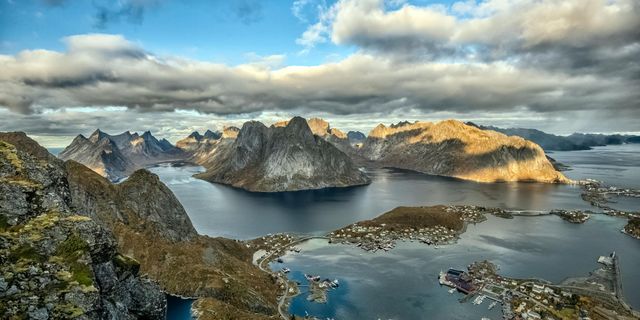 Lofoten Bergblick