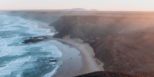 Meer und Klippen in Portugal