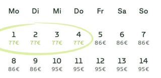 Availability Camper Rental