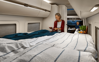 VW Grand California 680 Heckbett